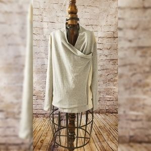 Jack by BB Dakota zip front knit jacket Sz Med